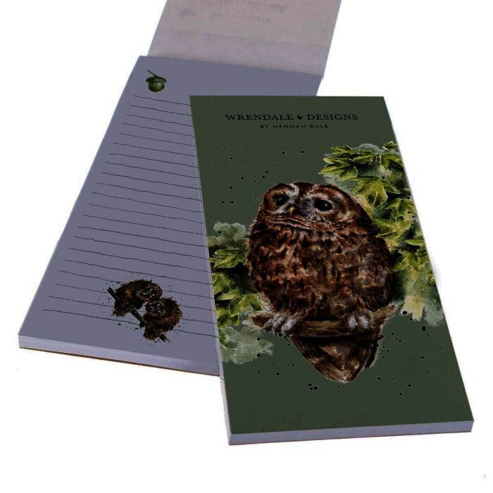 Wrendale Designs Treetops Owl Shopping Pad
